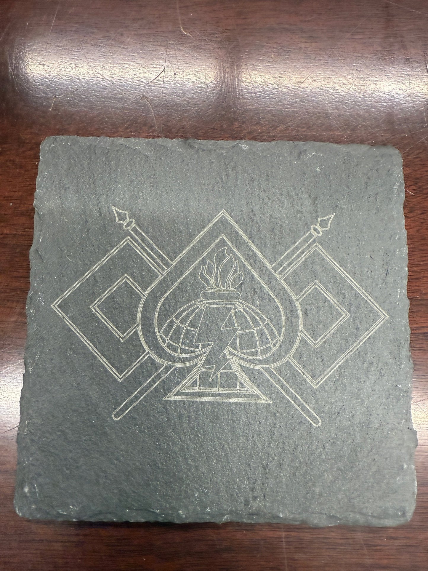 Custom Slate Coasters.