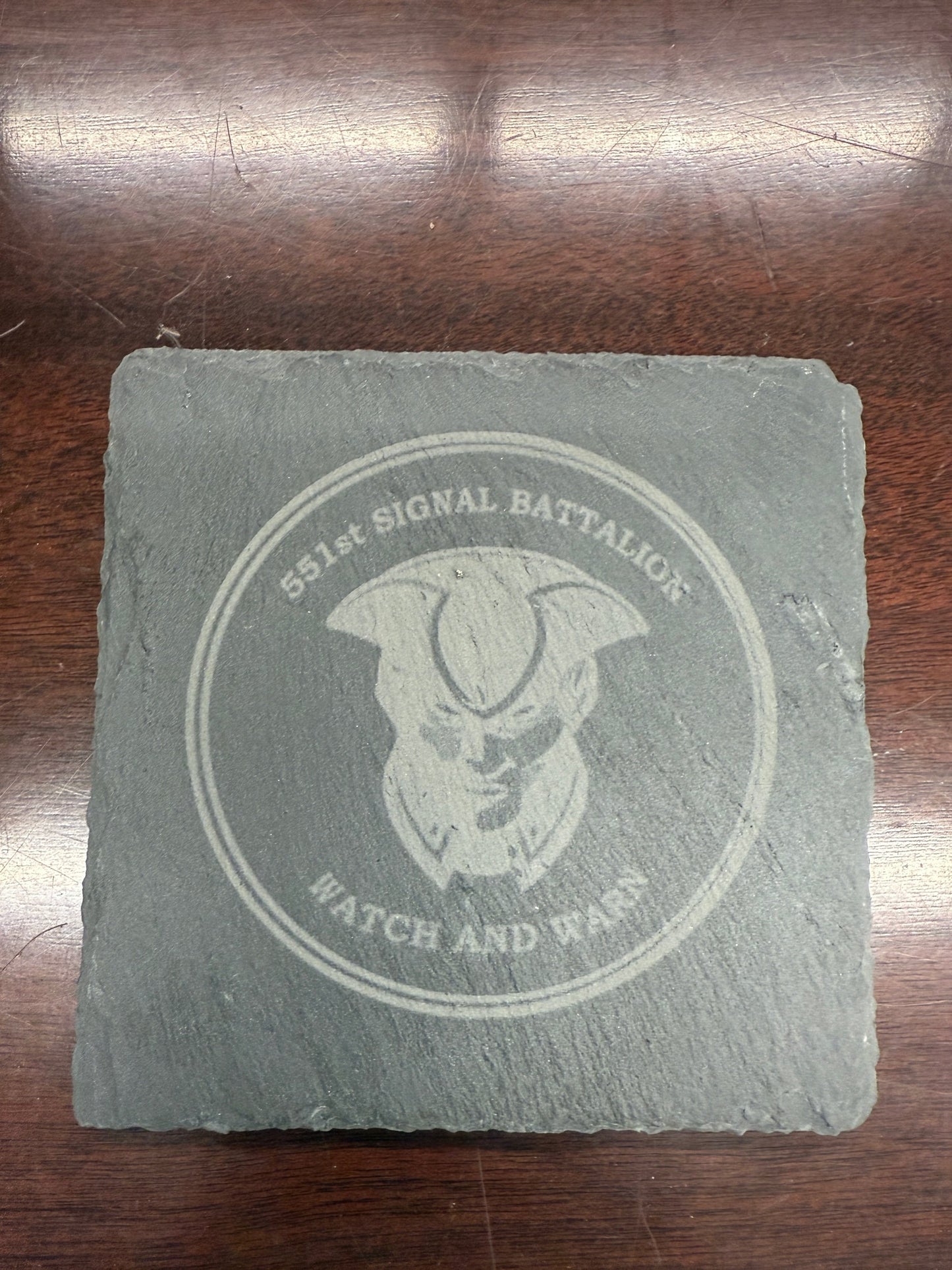 Custom Slate Coasters.