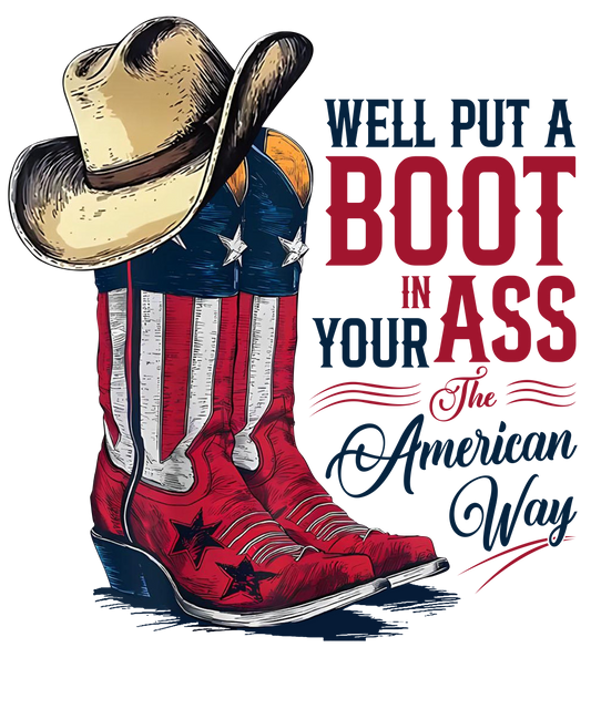 Couresty of the red, white and blue