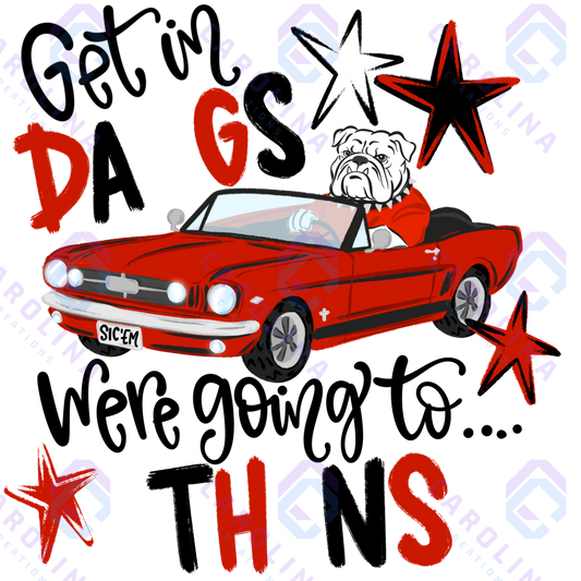Get In Dawgs - Pocket (4 Inch) / Back