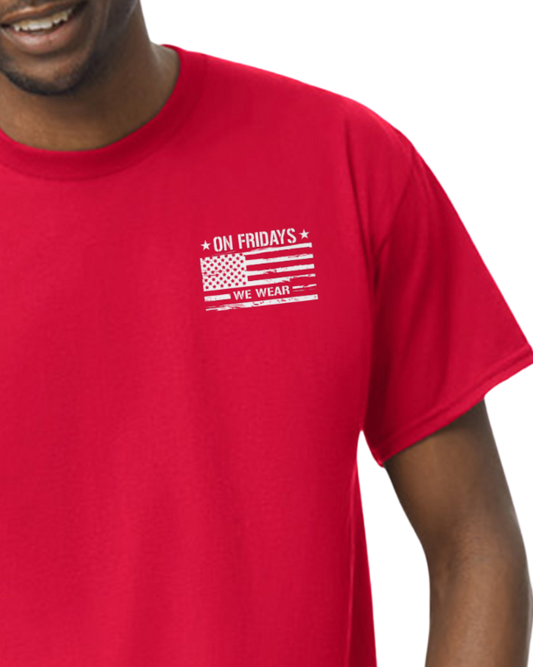 We wear RED on Fridays