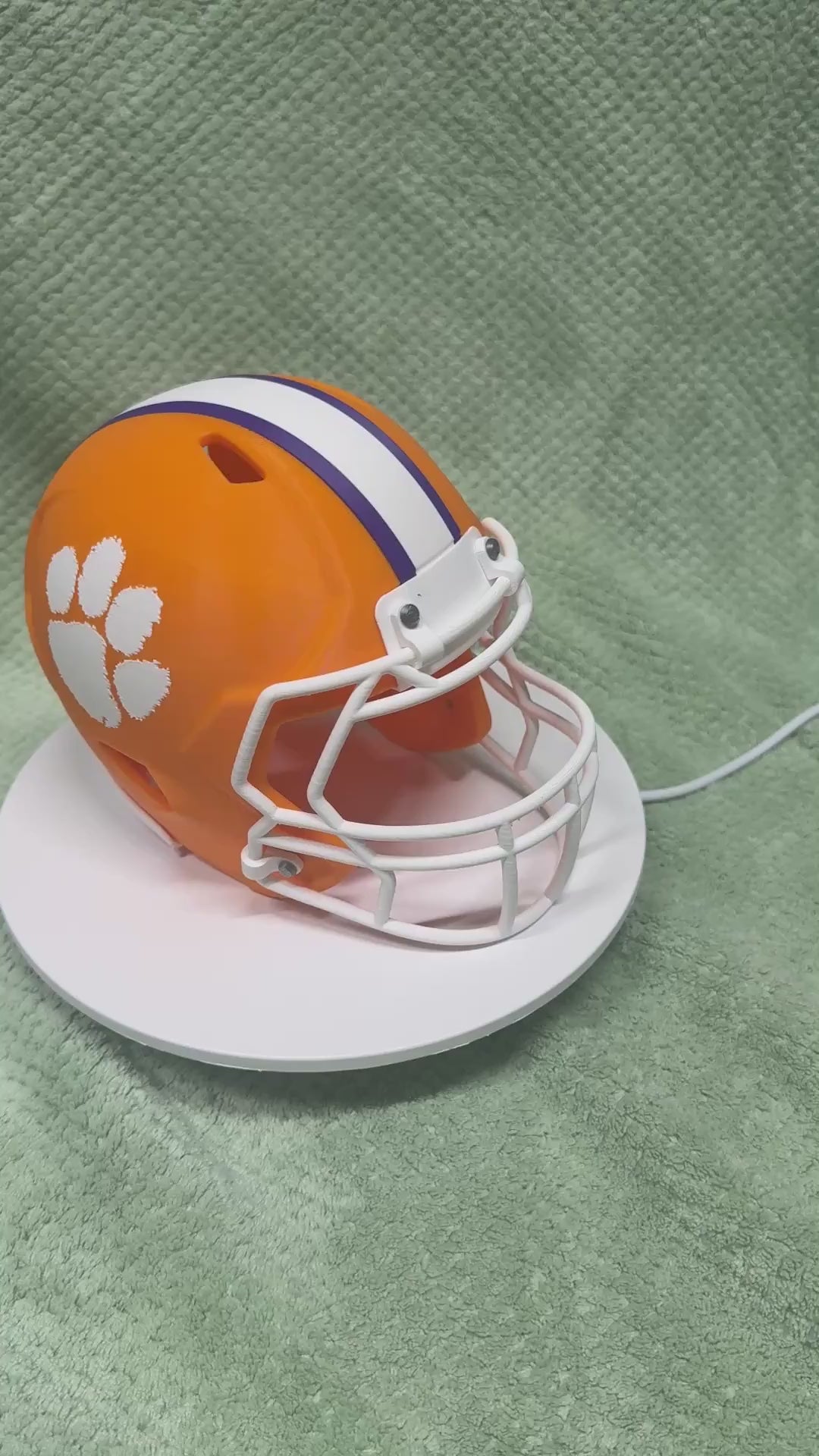Clemson mini football Helmet – Carolina Creations