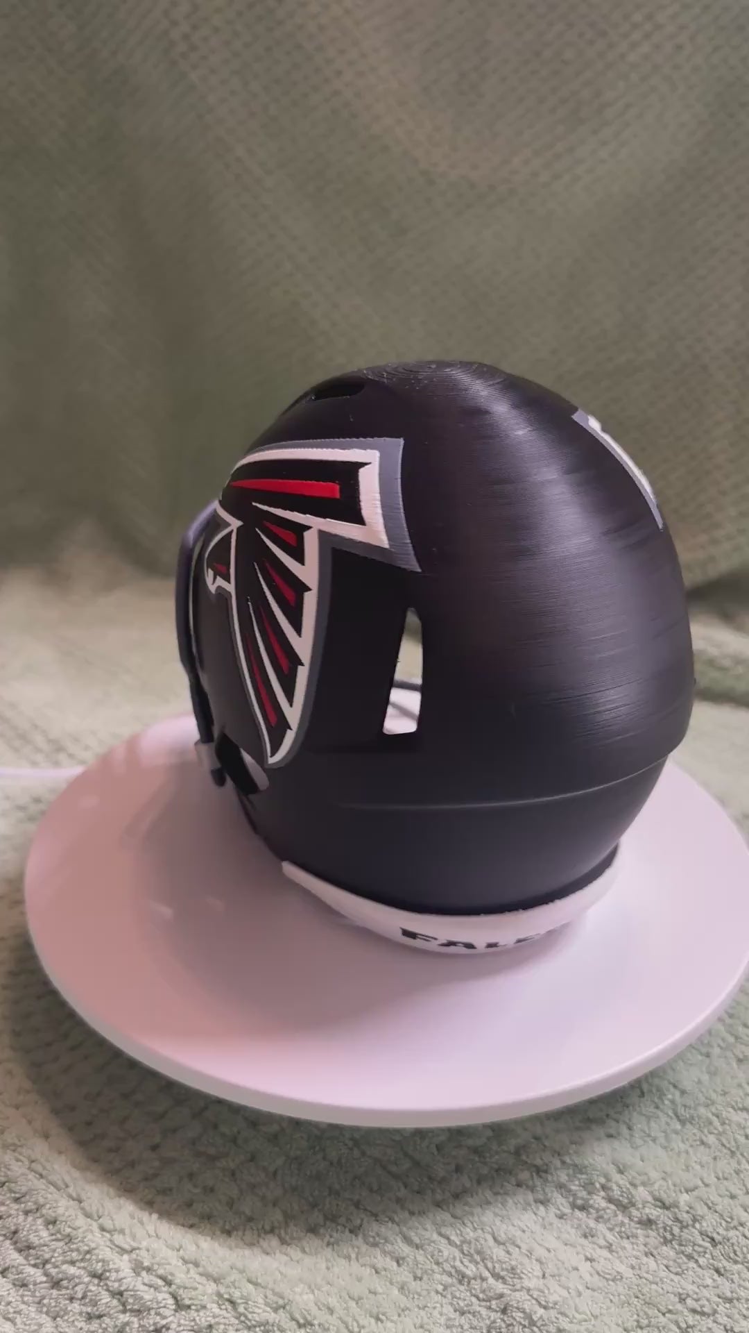 Atlanta F. mini football Helmet – Carolina Creations