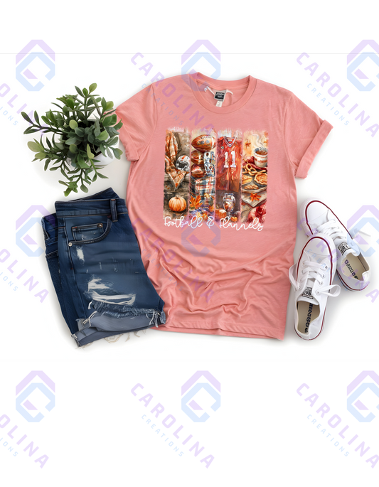 Football and Flannels Crewneck Sweatshirt