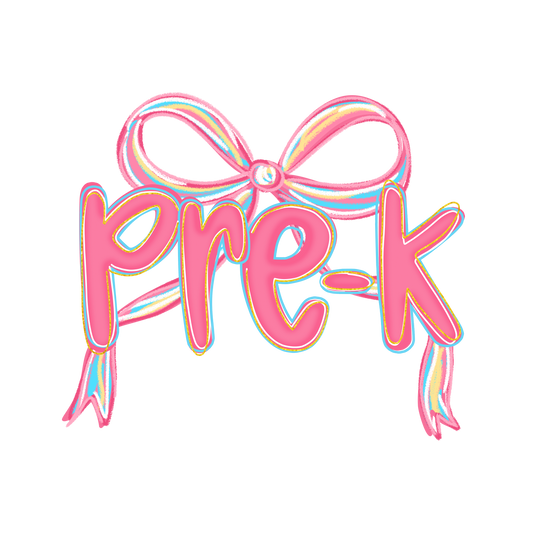 Pre-k with bow