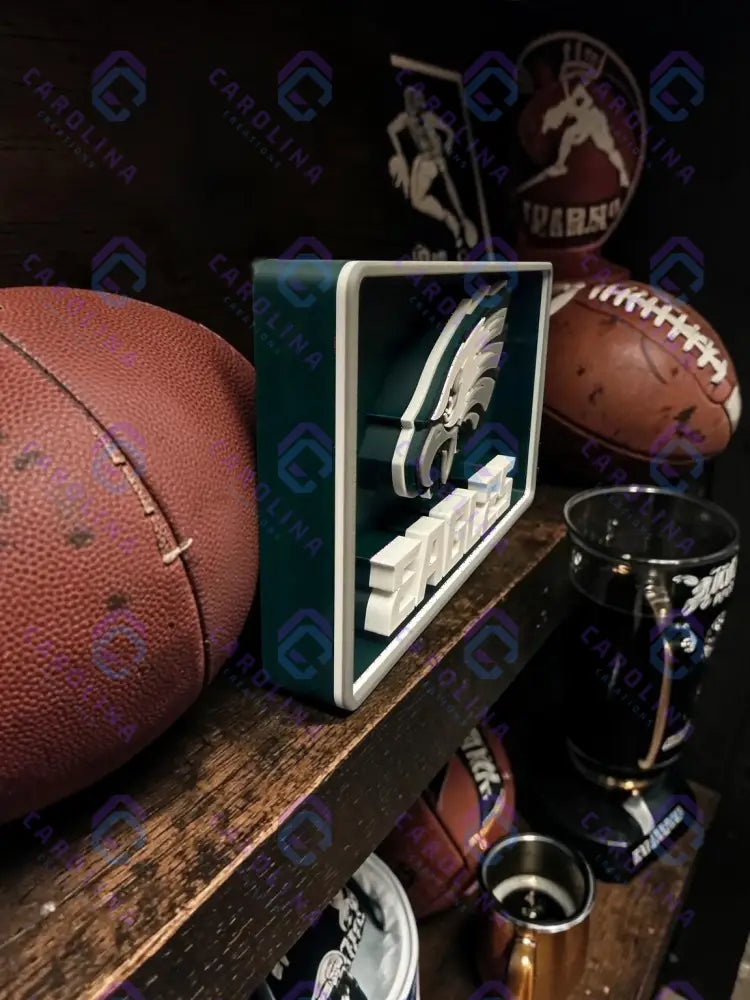 3D NFL Sign (Eagles)