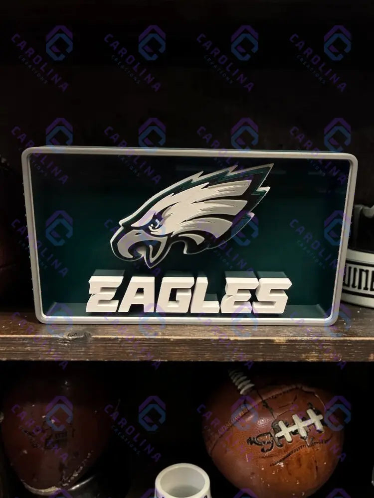 3D NFL Sign (Eagles)