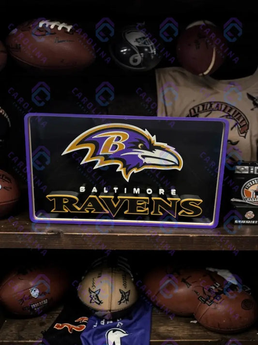 3D NFL Sign (Ravens)