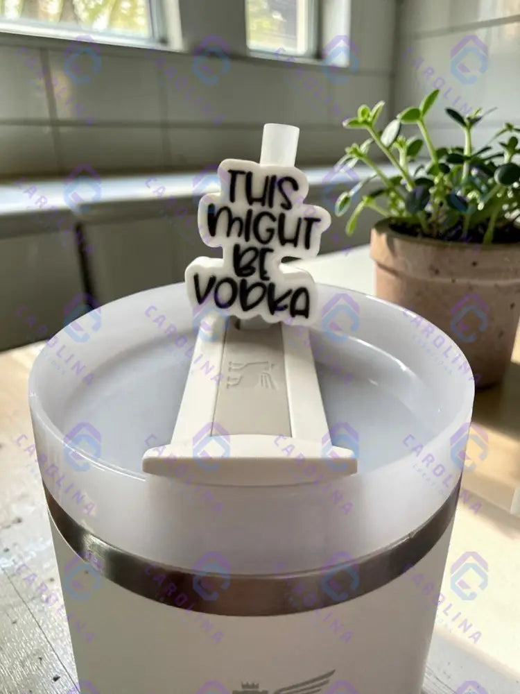 3D Straw Toppers