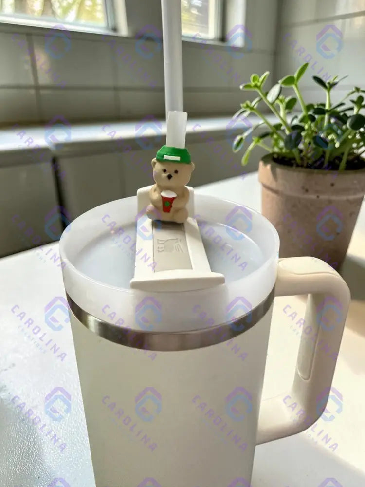 3D Straw Toppers
