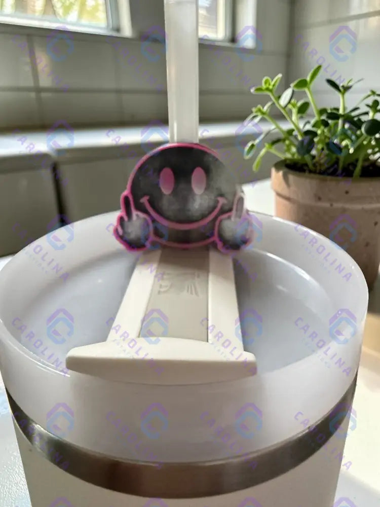 3D Straw Toppers
