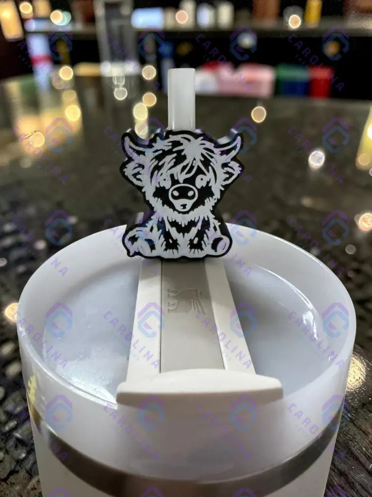 3D Straw Toppers