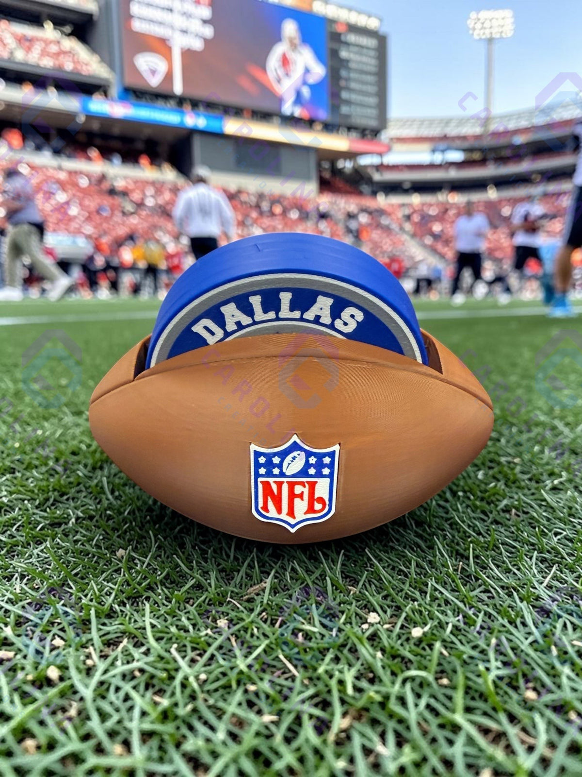 Football coaster set