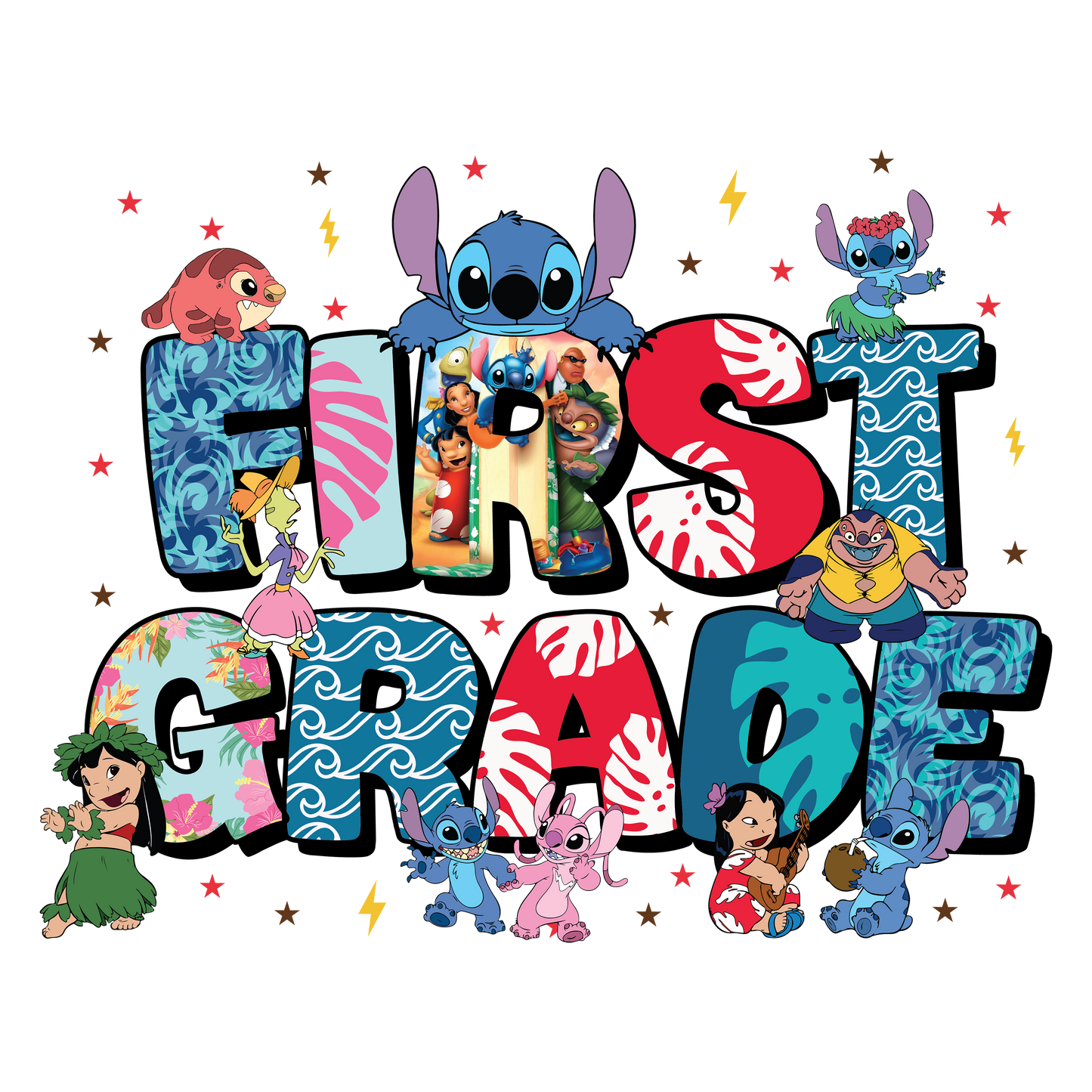 Stitch First Grade