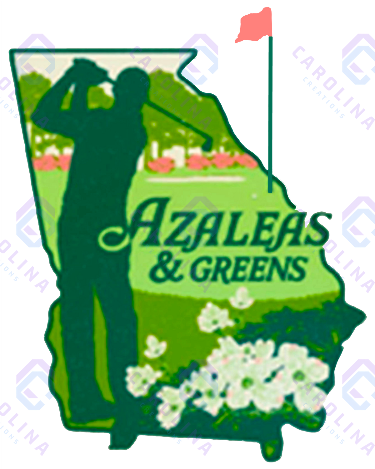 Azalea and Greens