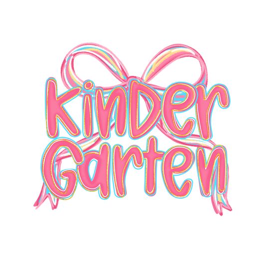 Kindergarten  with bow