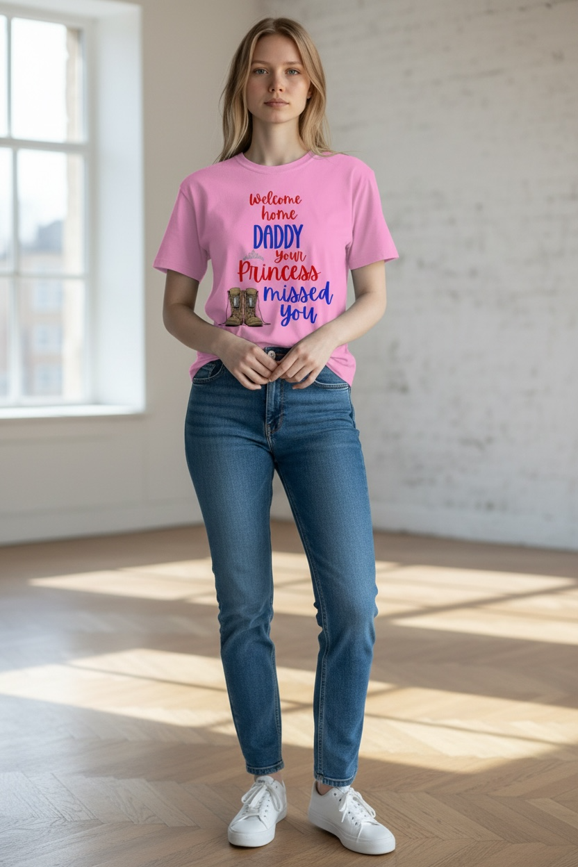 Welcome Home Daddy your princess