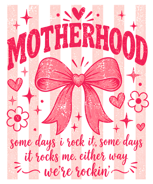 Pink Motherhood with bow