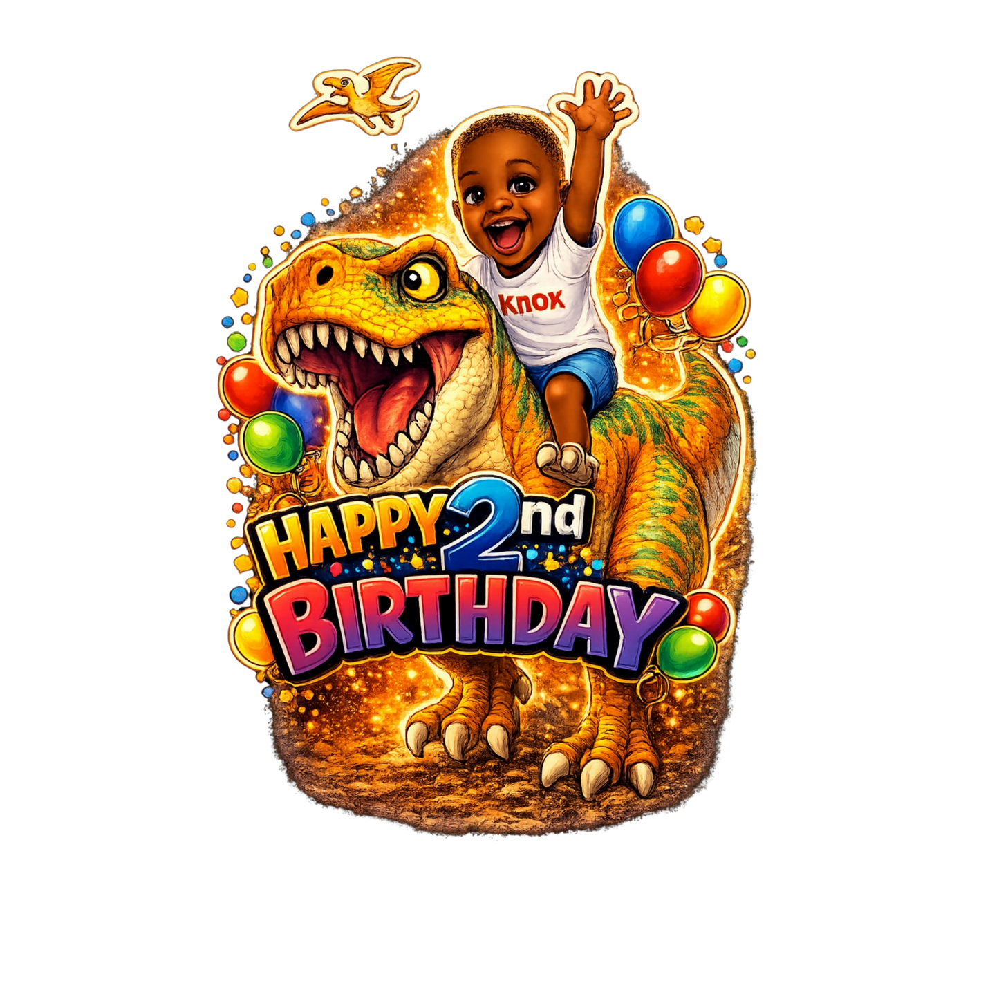 Knox 2nd birthday