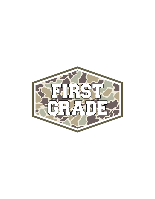 Camo First grade