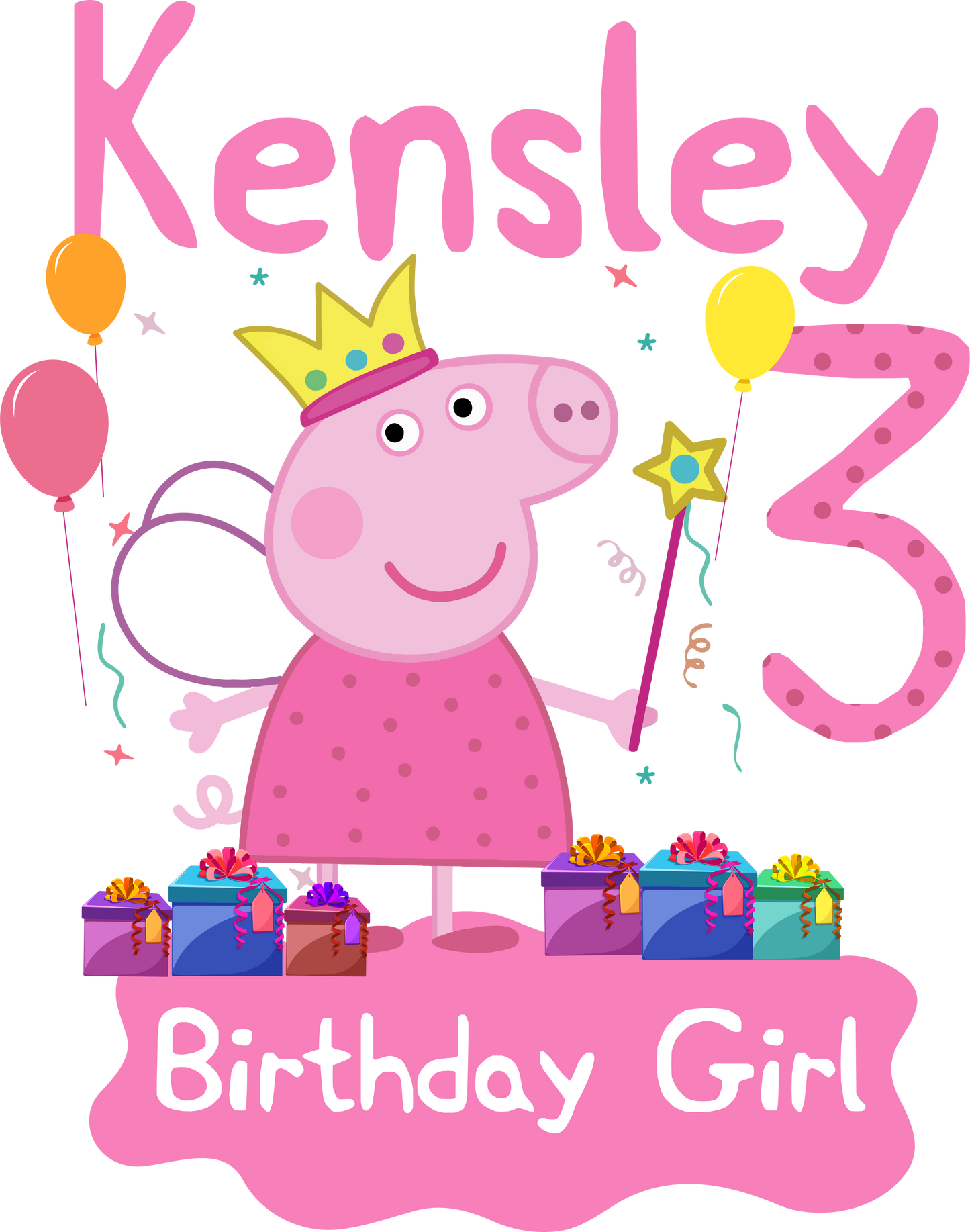 Kensley birthday girl