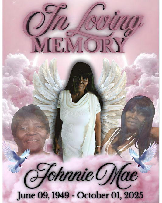 In memory of Johnnie Mae