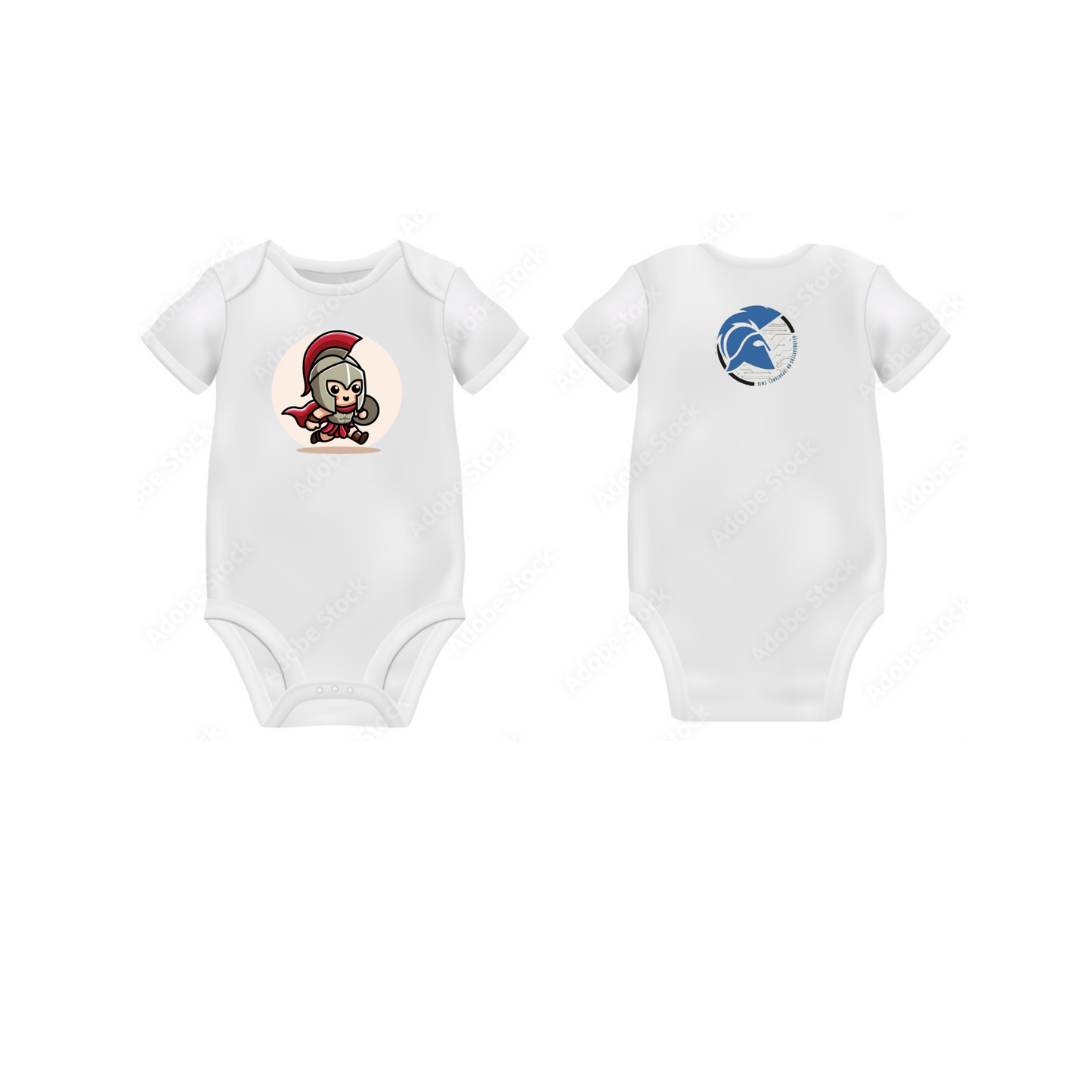 Spartans Baby Onesies 2