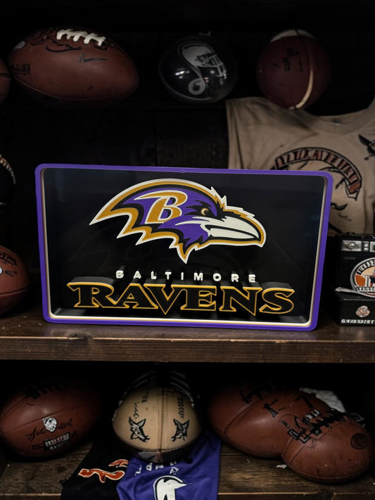 3D NFL Sign (Ravens)