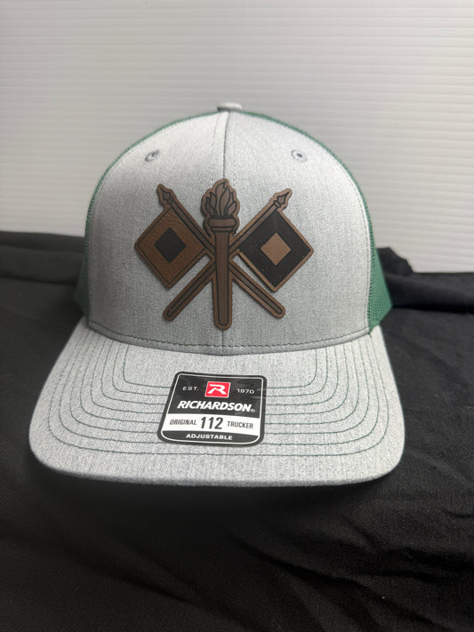 Custom Hats w/Leather Patches