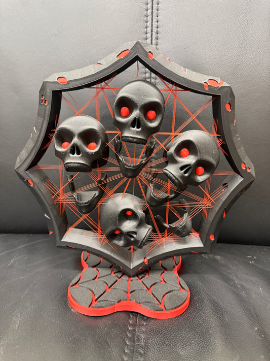 Suspended Skulls