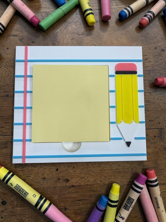 Teacher Sticky Note Holder