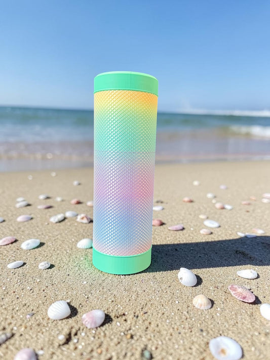 Reloadable can cooler (2 standard 12oz cans)
