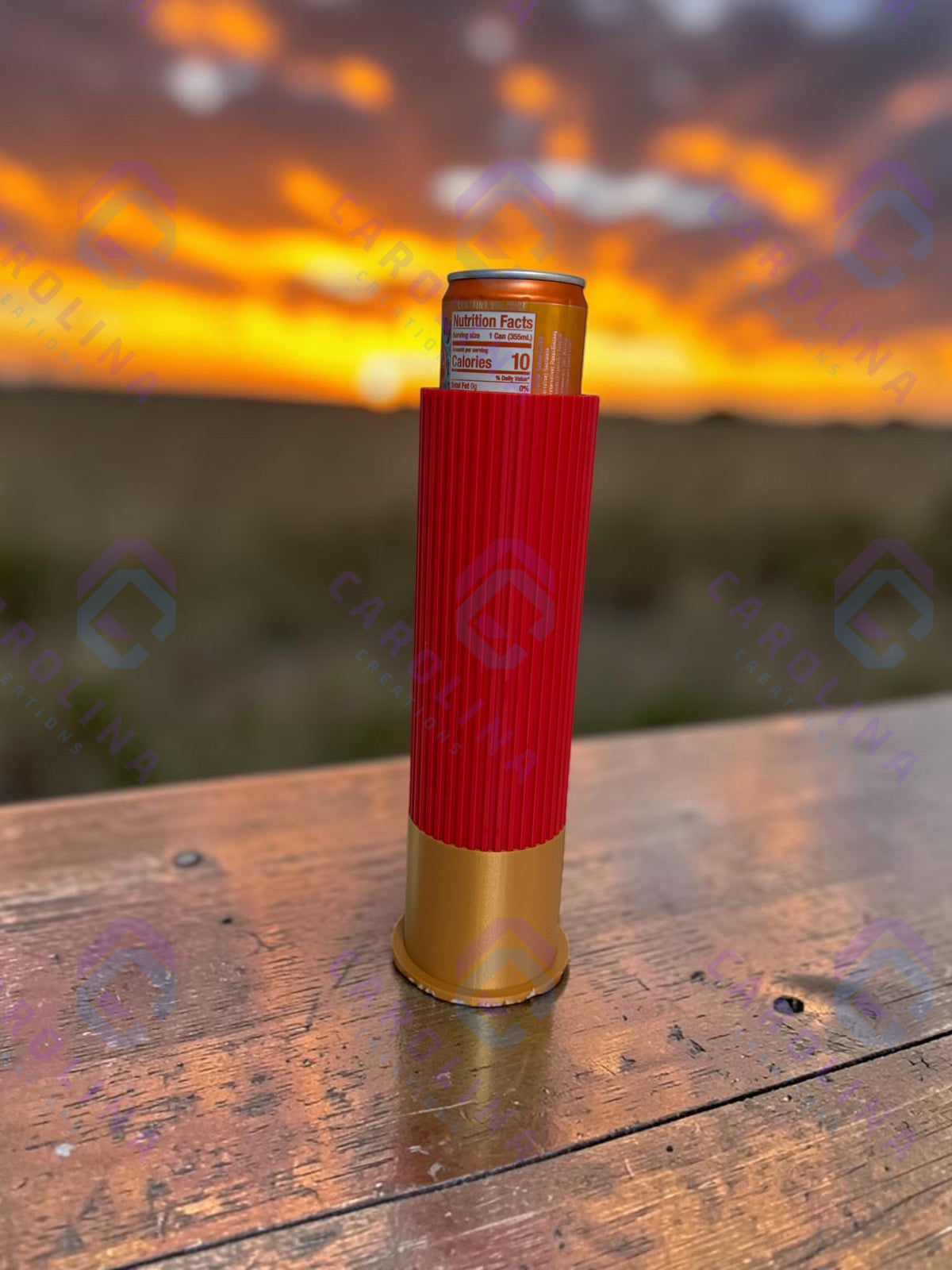 Reloadable shotgun shell (skinny 12oz can)
