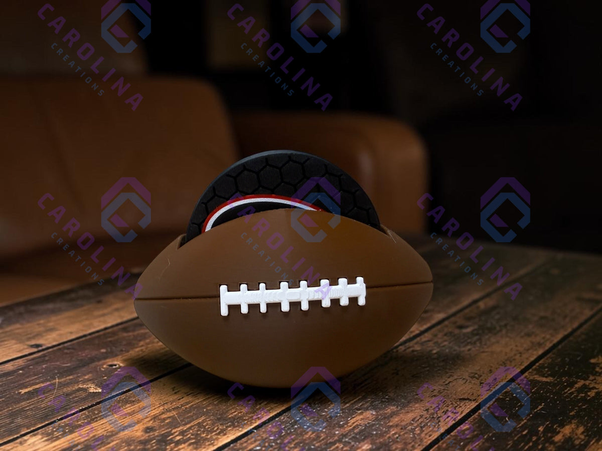 Football coaster set