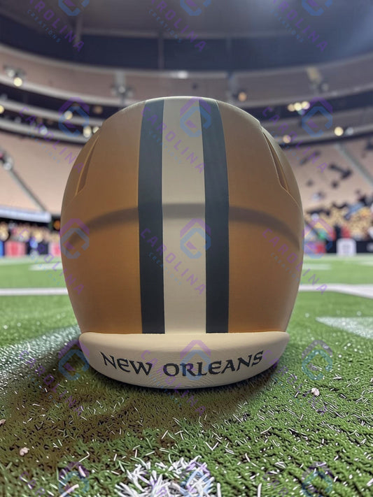 Saints football Helmet (8 inch)