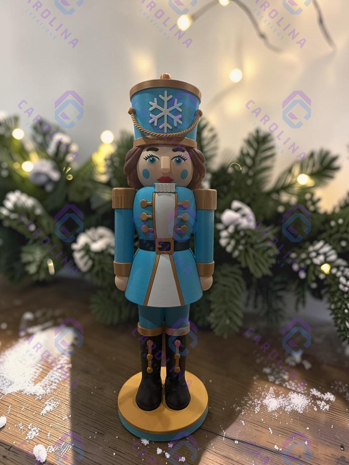 3D Female Nutcracker