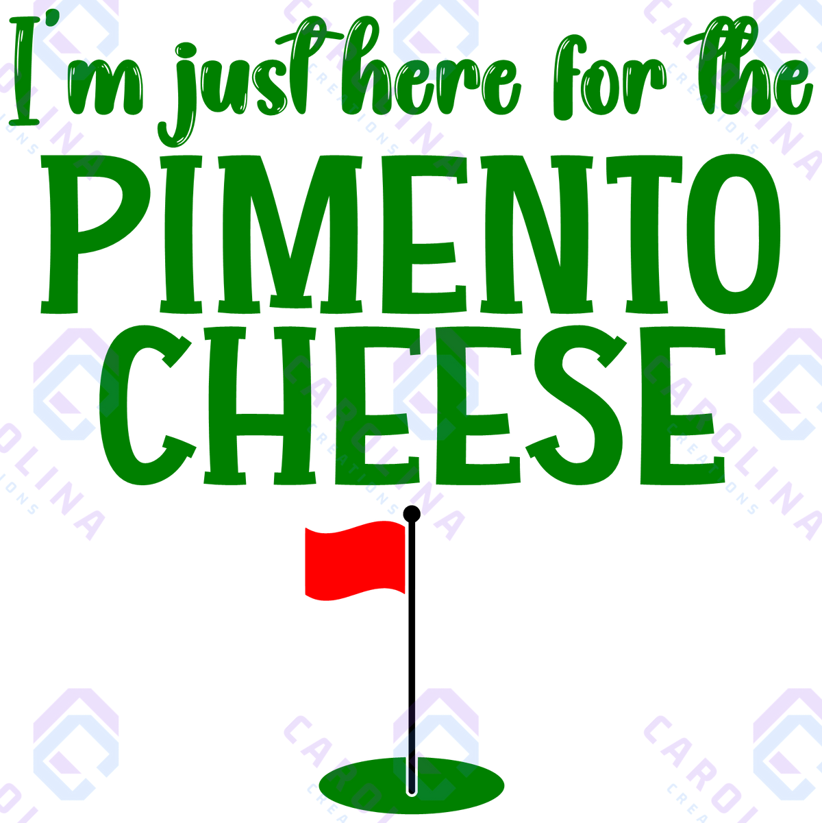 I’m just here for the Pimento Cheese