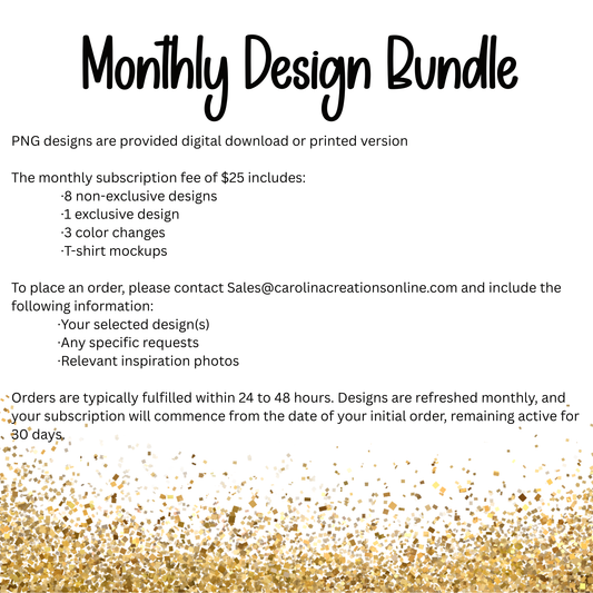 Monthly Design Buddle