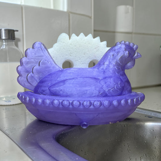 Hen on the nest (Scrub Daddy Holder)