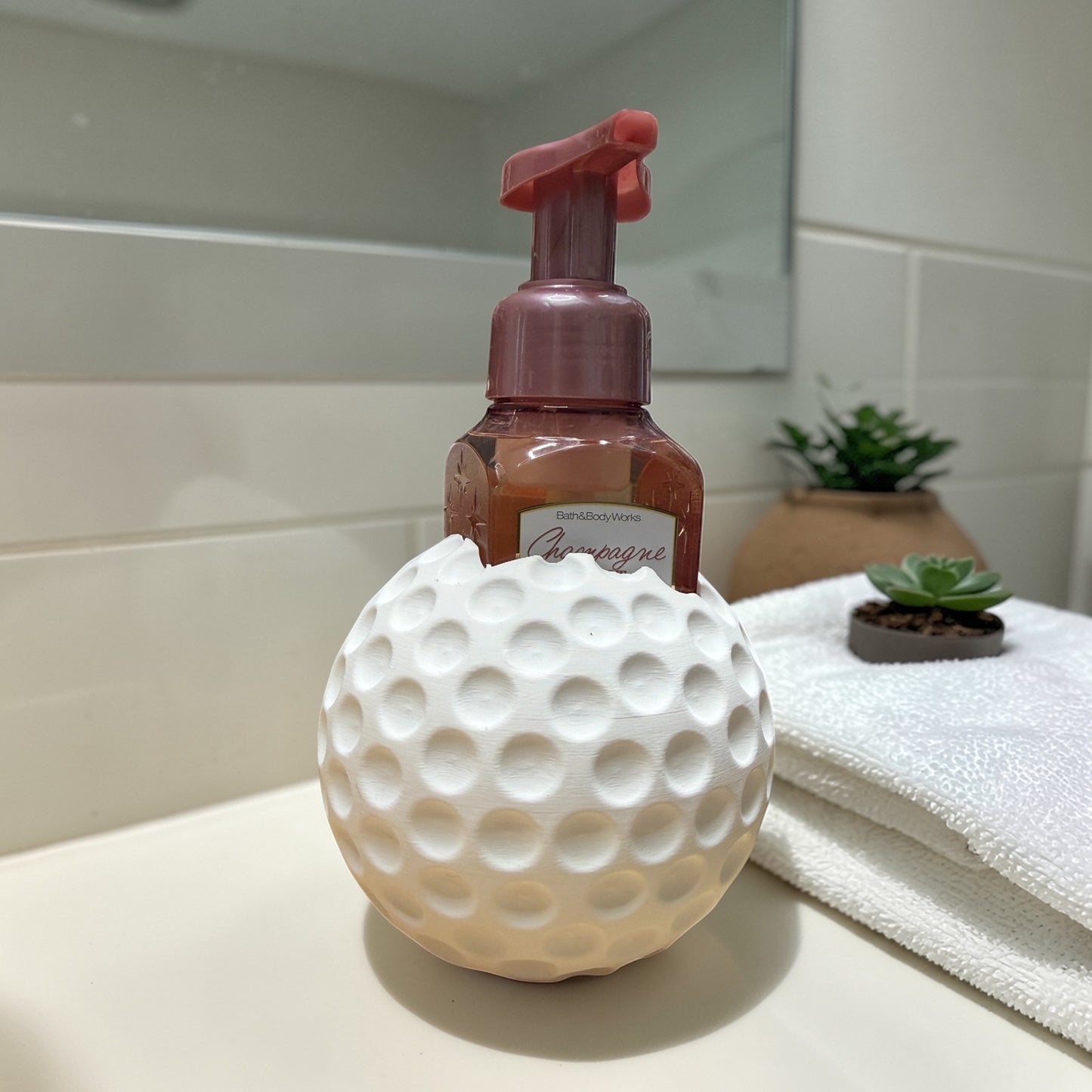 Golf Ball (Bath and Body Works) Soap Holder
