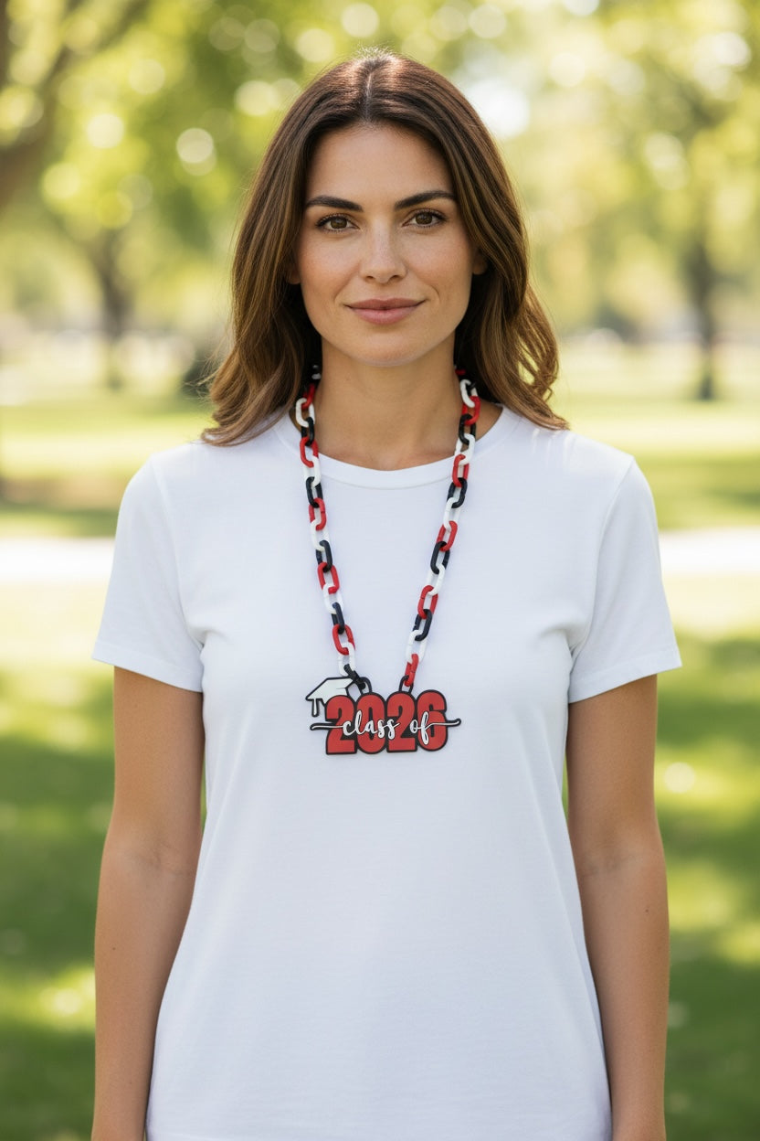 Class of 2026 necklace and Pendant