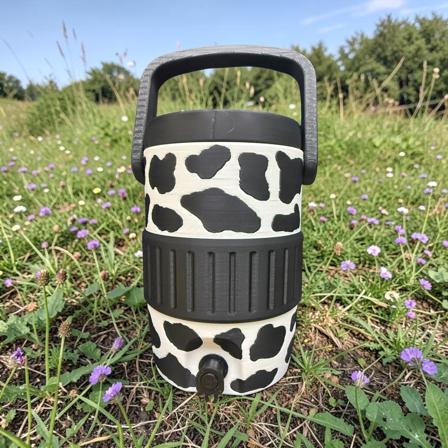 Cow print Can Cooler