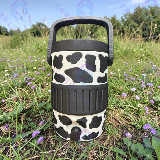 Cow print Can Cooler