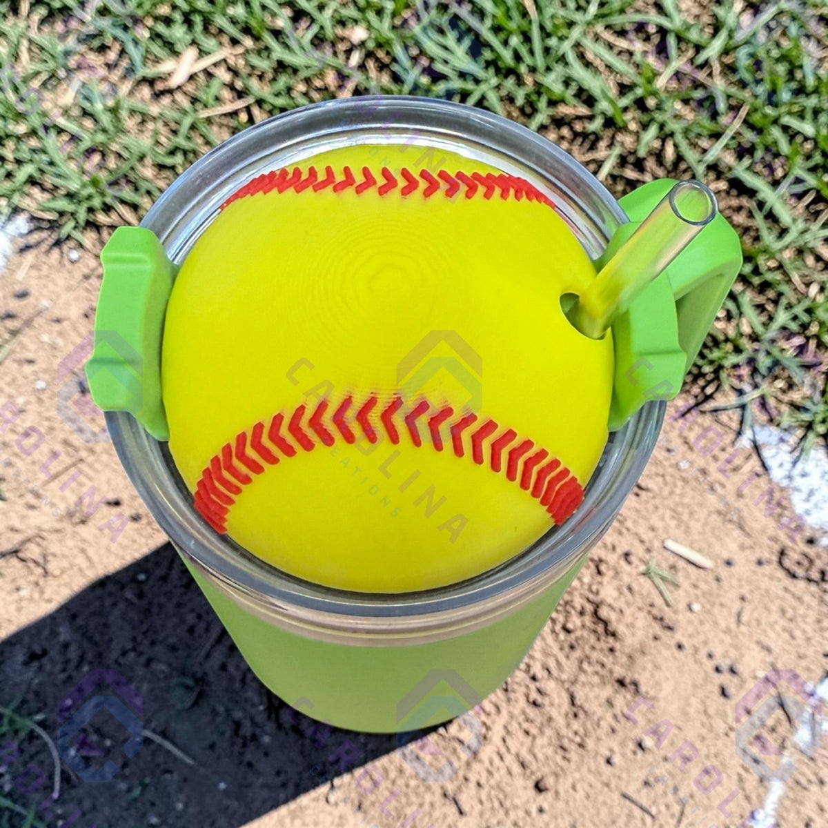 Softball Cup Topper (40oz)