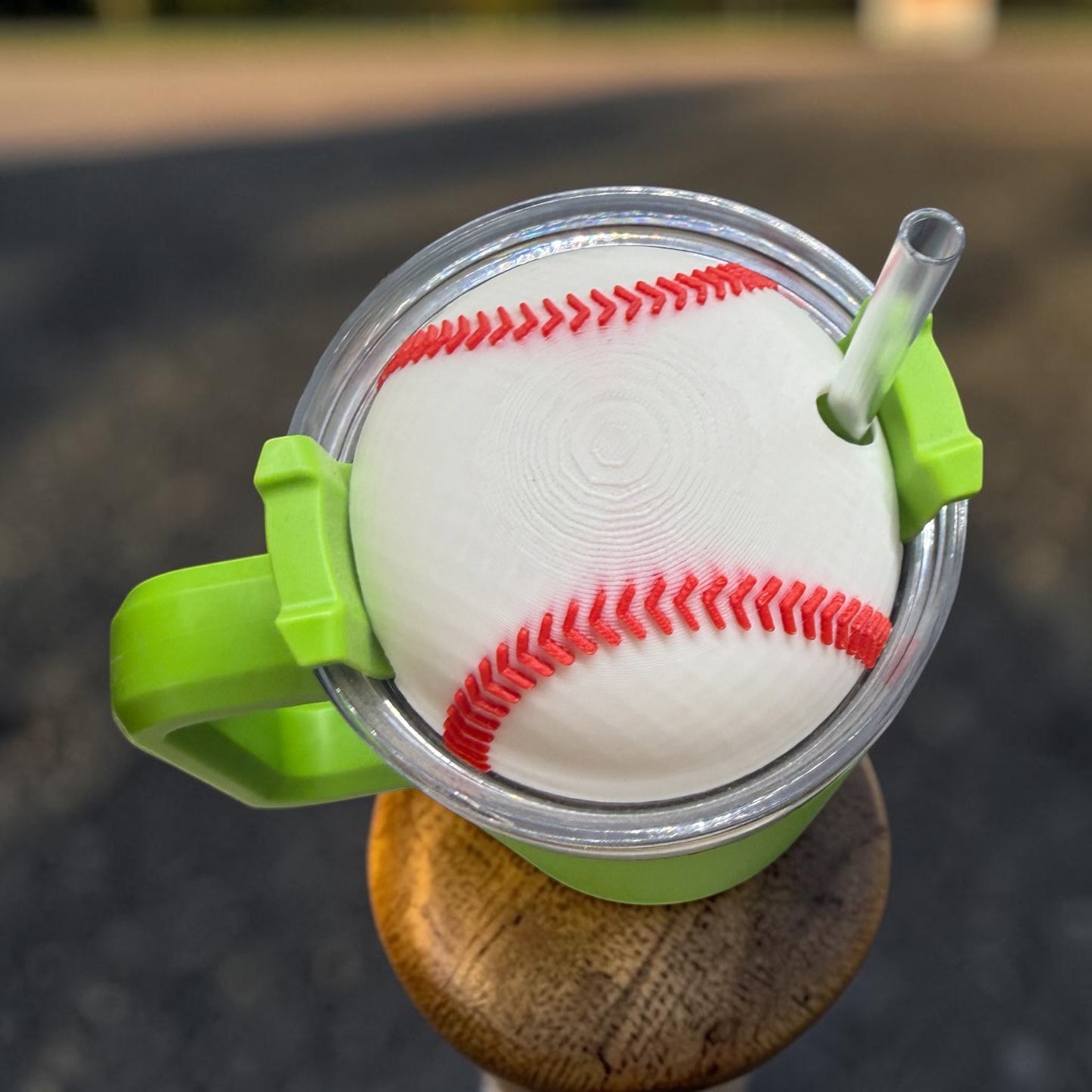 Baseball Cup Topper (40oz)