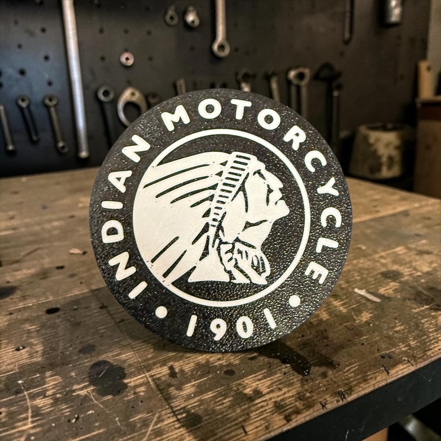 3D Printed Indian Motorcycles Hitch Cover (2inch)