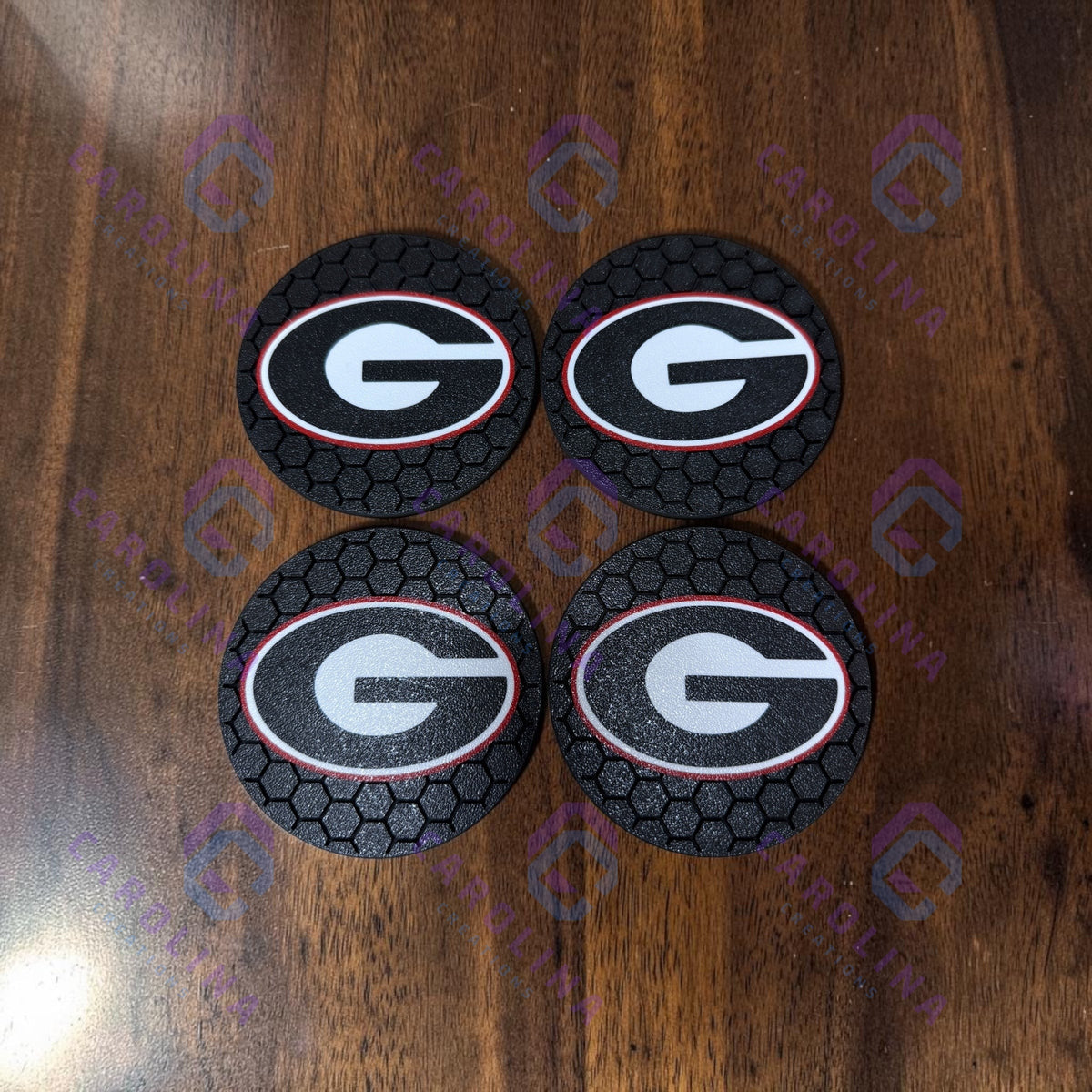 Football coaster set