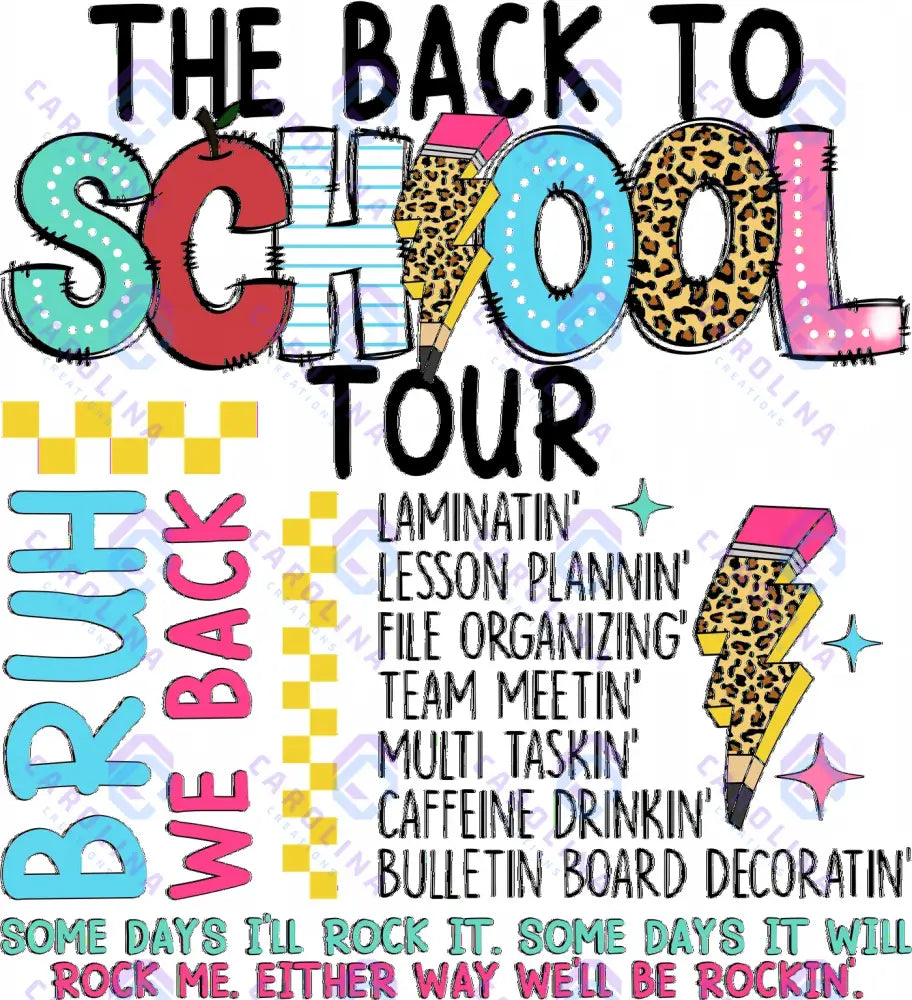 Back to School Tour