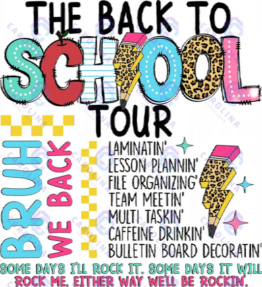 Back to School Tour