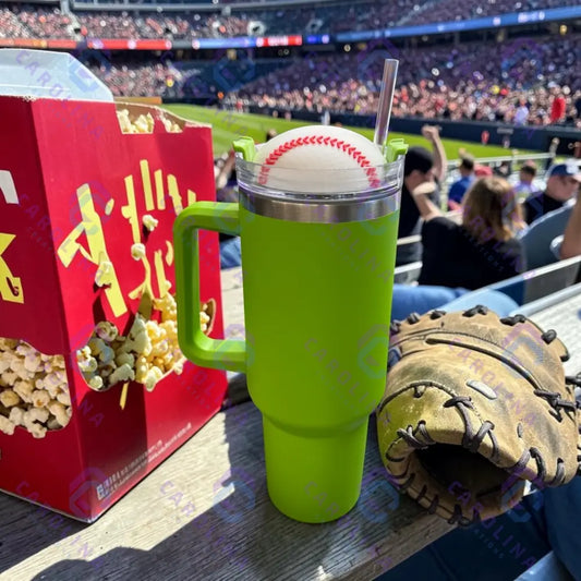 Baseball Cup Topper (40oz)